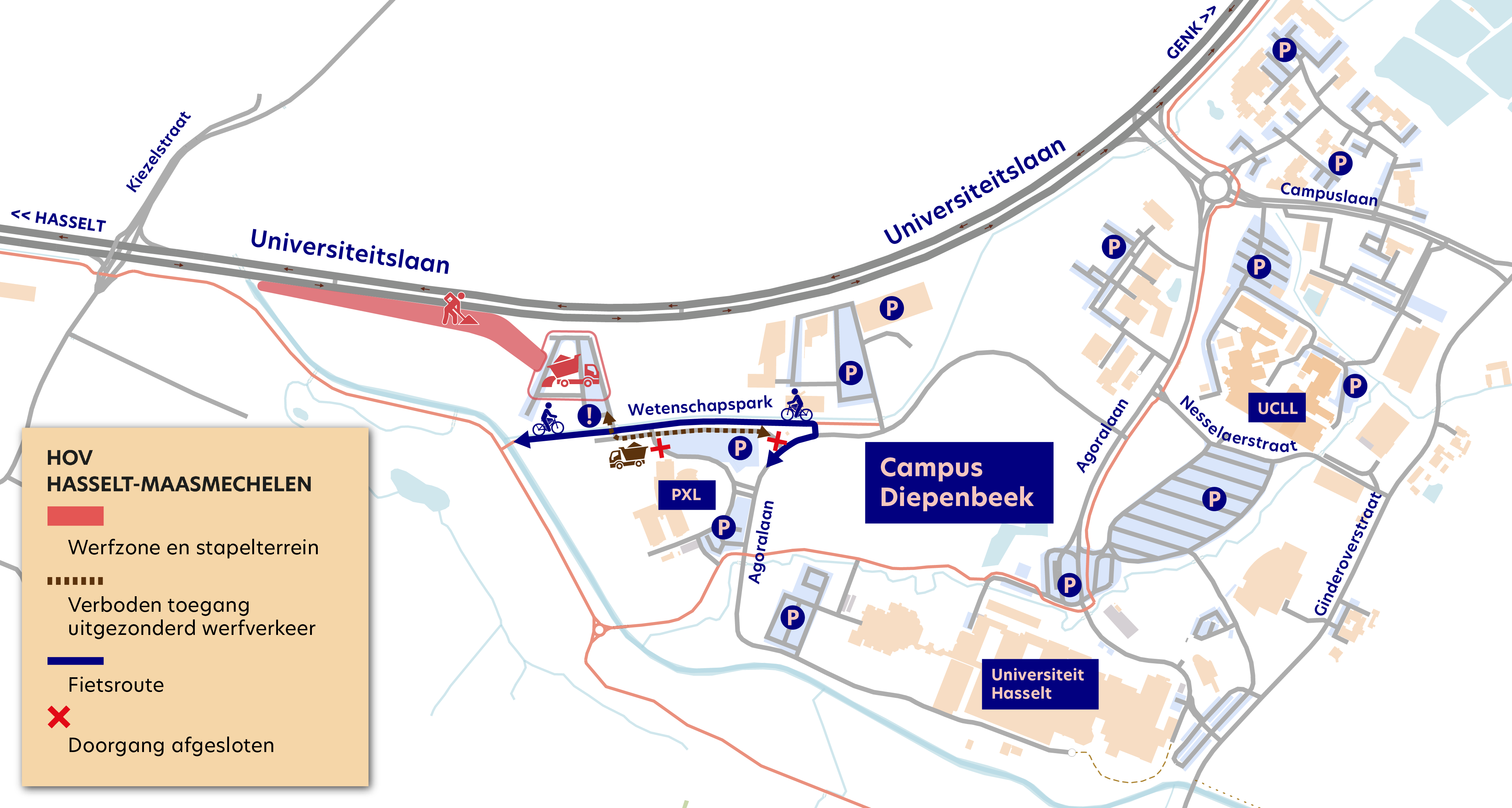 20250320 HOV Campus Diepenbeek wetenschapspark overzicht