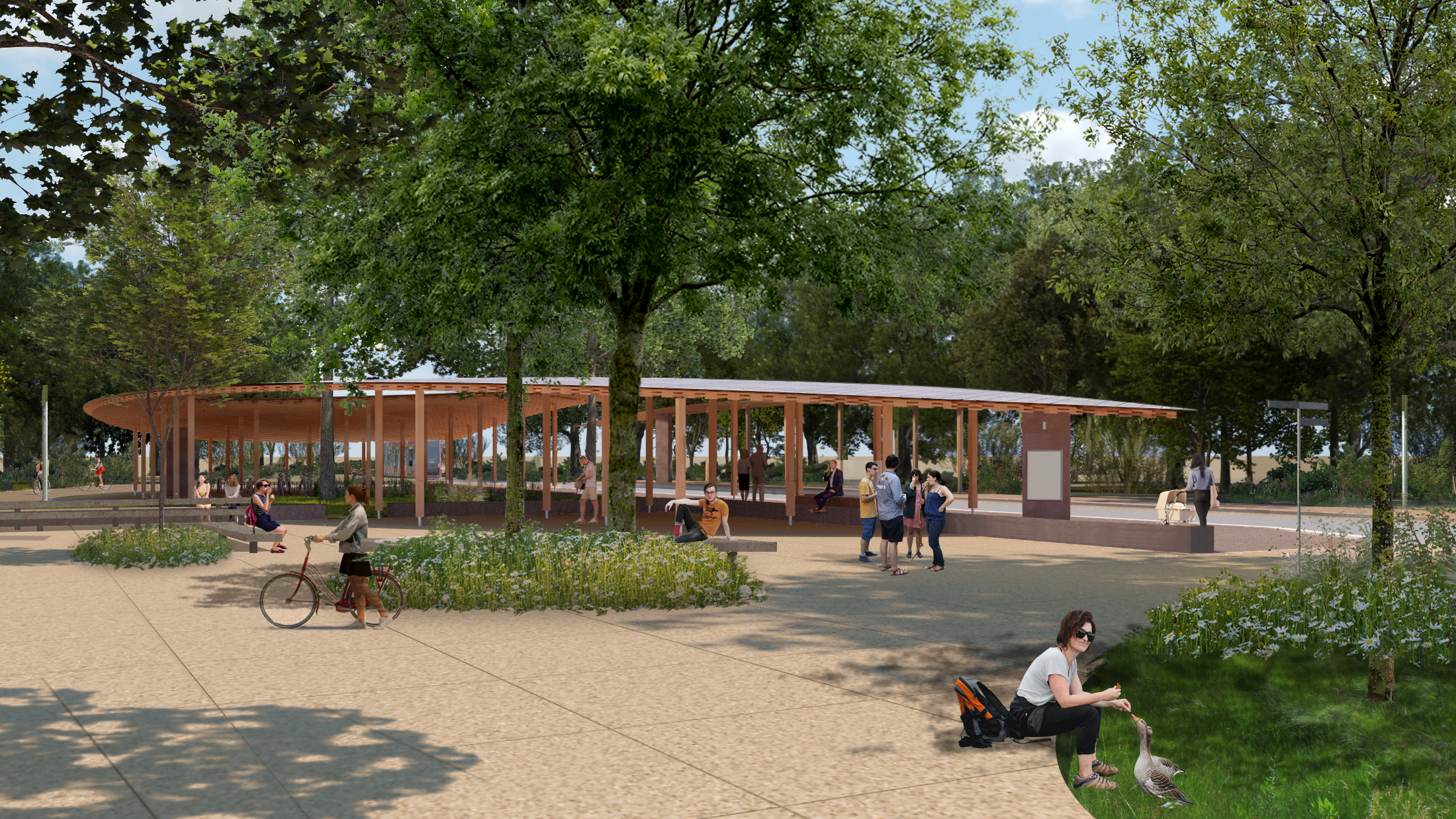 HOVHM_CAMHA_visualisatie halteplein_20231115