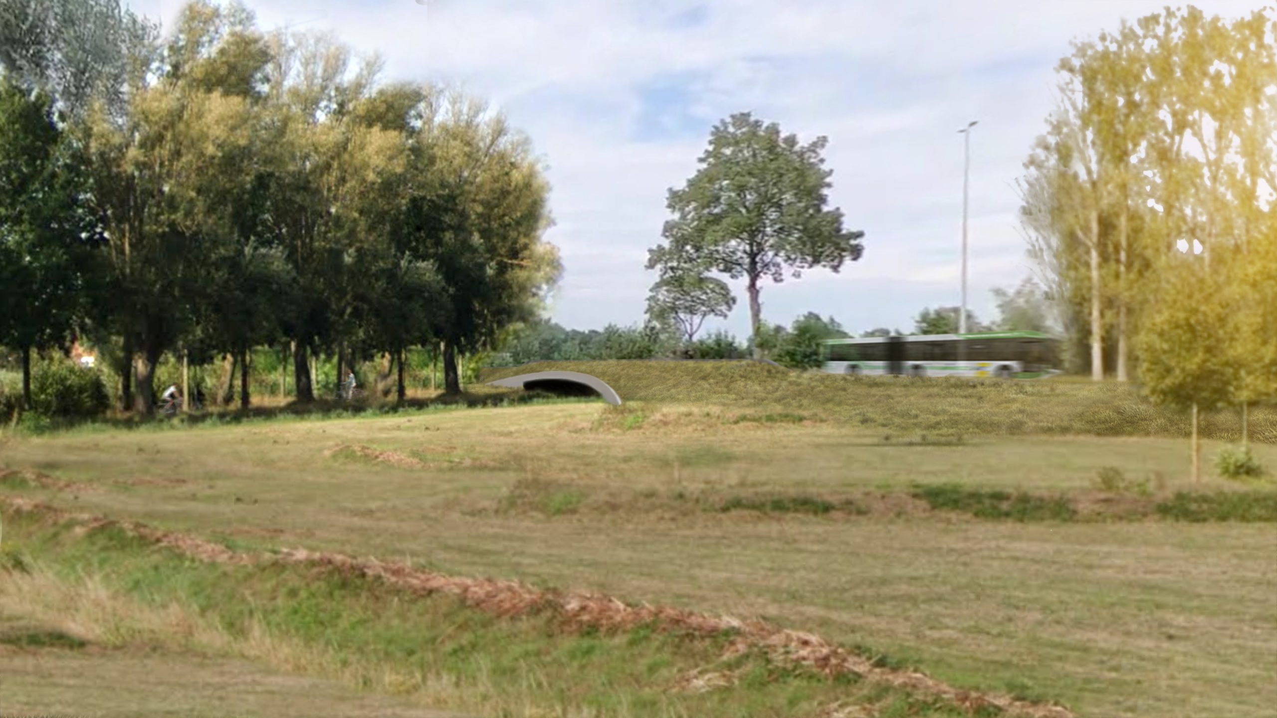 HOVHM_CAMHA_Trambusbrug over Demer_02 Slim naar de Campus